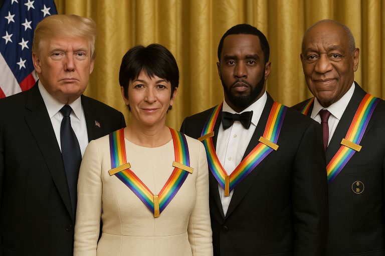 Trump Nominates Ghislaine Maxwell, P. Diddy, and Bill Cosby for Kennedy Center Honors, Says It’s “Time to Celebrate the Real America”